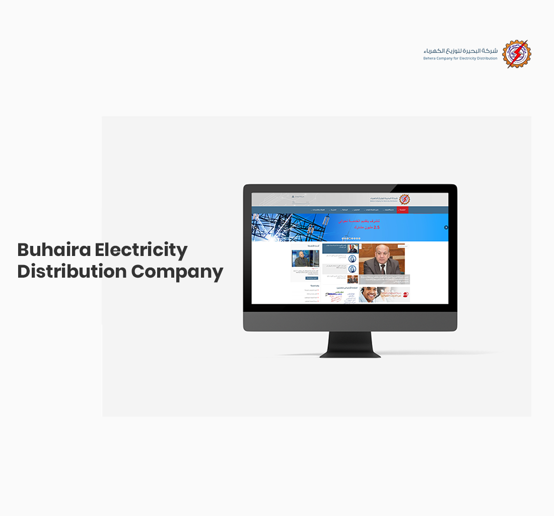Alex Web Design, website development and mobile app development company clients in Egypt - Behera Company for Electricity Distribution