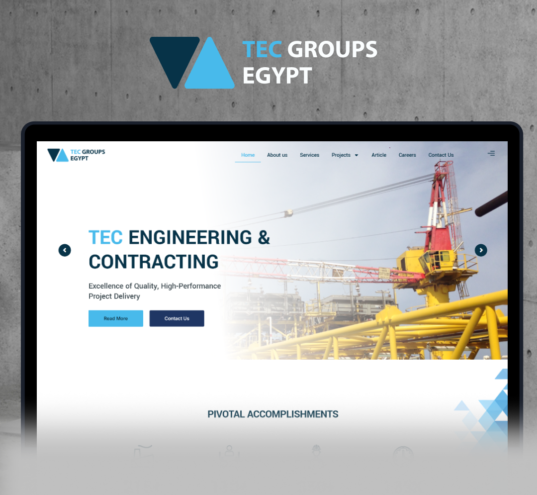Alex Web Design, website development and mobile app development company clients in Egypt - TEC Groups