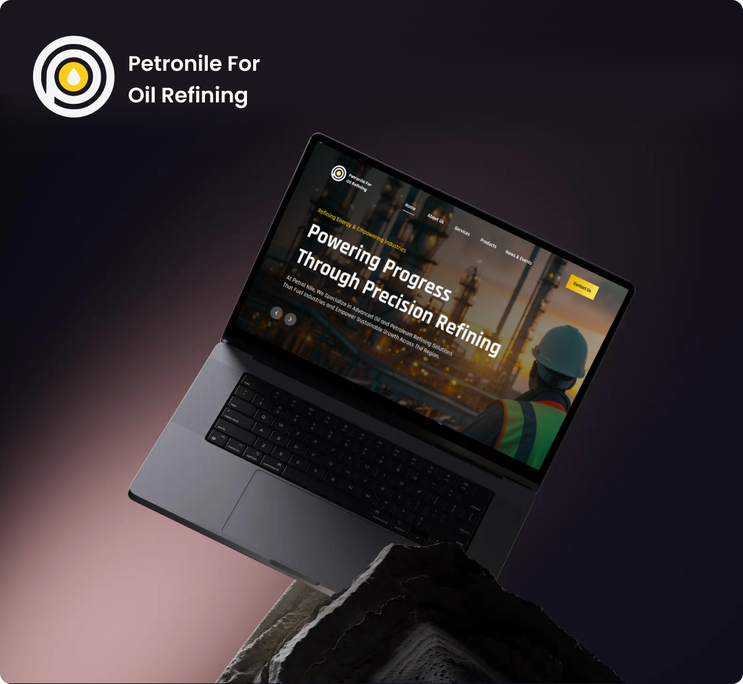 Alex Web Design, website development and mobile app development company clients in Egypt - Petronile For Oil Refining